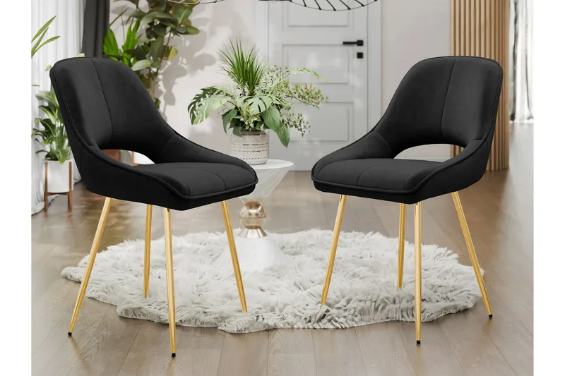 Garrick Matstol - Svart - Möbler - Stolar & fåtöljer - Matstol & köksstol