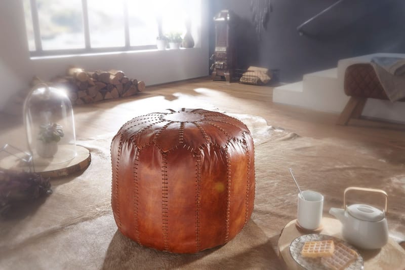 Gotam Sittpall - Brun - Möbler - Stolar & fåtöljer - Pall & puff - Sittpuff