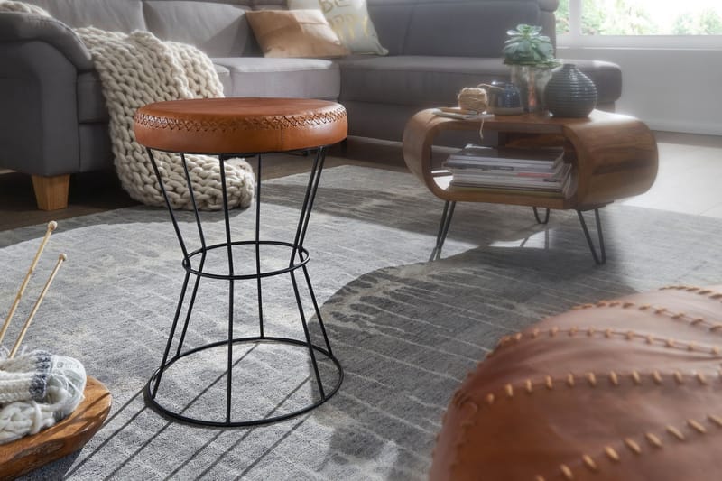 Gotiya Sittpall - Brun - Möbler - Stolar & fåtöljer - Pall & puff