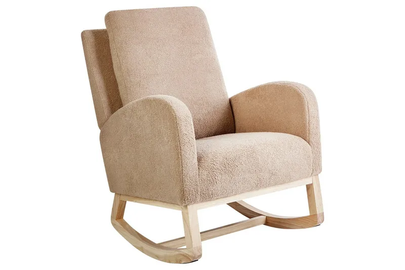 Gungstol Alsta - Beige, brun - Möbler - Stolar & fåtöljer - Fåtölj