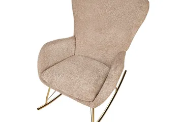 Gungstol Anaset - Beige/guld - Möbler - Stolar & fåtöljer - Fåtölj