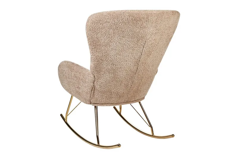 Gungstol Anaset - Beige/guld - Möbler - Stolar & fåtöljer - Fåtölj