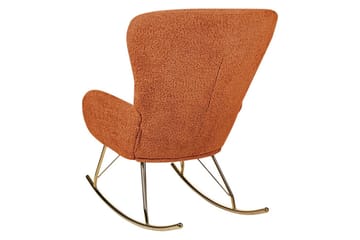 Gungstol Anaset - Orange/guld - Möbler - Stolar & fåtöljer - Fåtölj