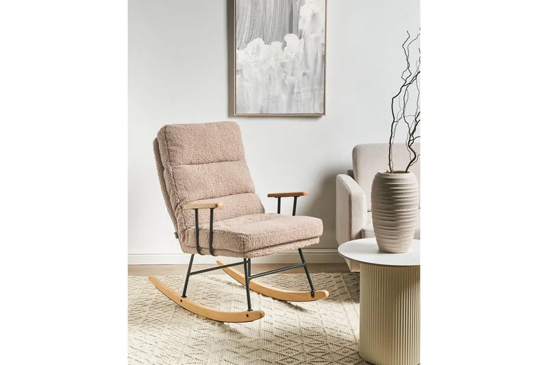 Gungstol Eskelin - Beige, svart, brun - Möbler - Stolar & fåtöljer - Fåtölj