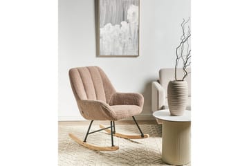 Gungstol Kinno - Beige, svart, brun - Möbler - Stolar & fåtöljer - Fåtölj