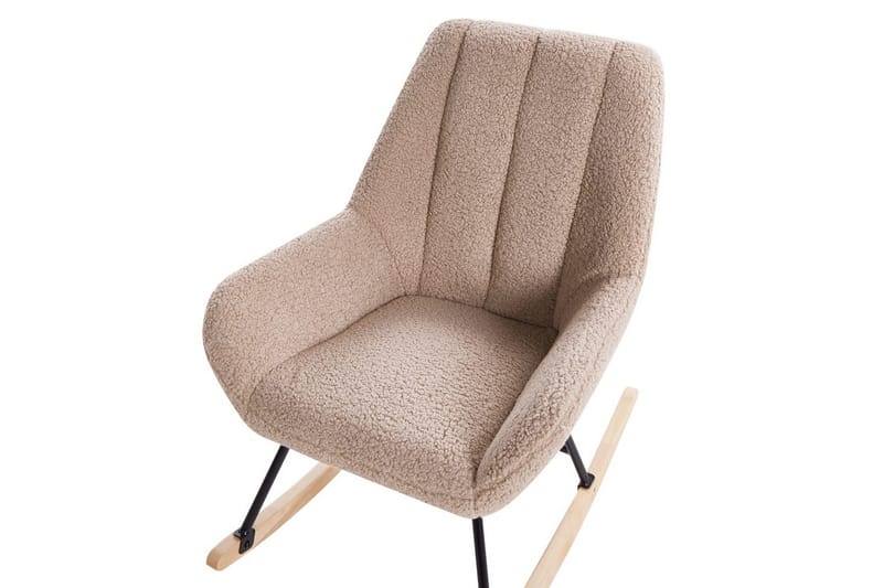 Gungstol Kinno - Beige, svart, brun - Möbler - Stolar & fåtöljer - Fåtölj