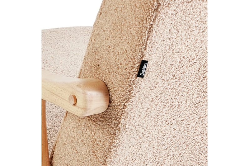 Gungstol Leknes - Beige, brun - Möbler - Stolar & fåtöljer - Fåtölj