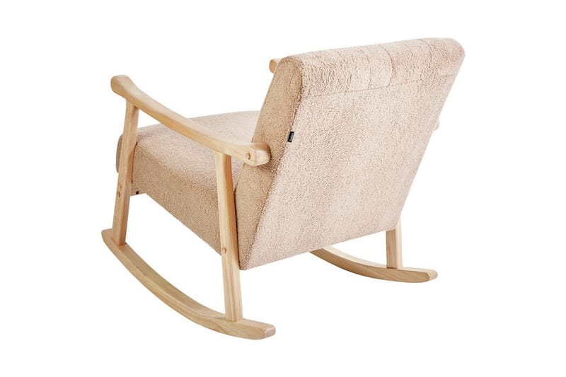 Gungstol Leknes - Beige, brun - Möbler - Stolar & fåtöljer - Fåtölj