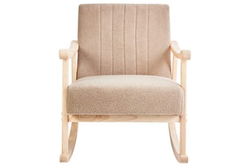 Gungstol Leknes - Beige, brun - Möbler - Stolar & fåtöljer - Fåtölj