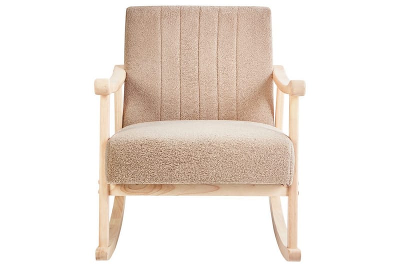 Gungstol Leknes - Beige, brun - Möbler - Stolar & fåtöljer - Fåtölj