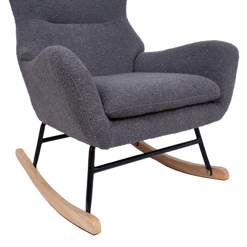 Gungstol Romy - Grå - Möbler - Stolar & fåtöljer - Gungstol