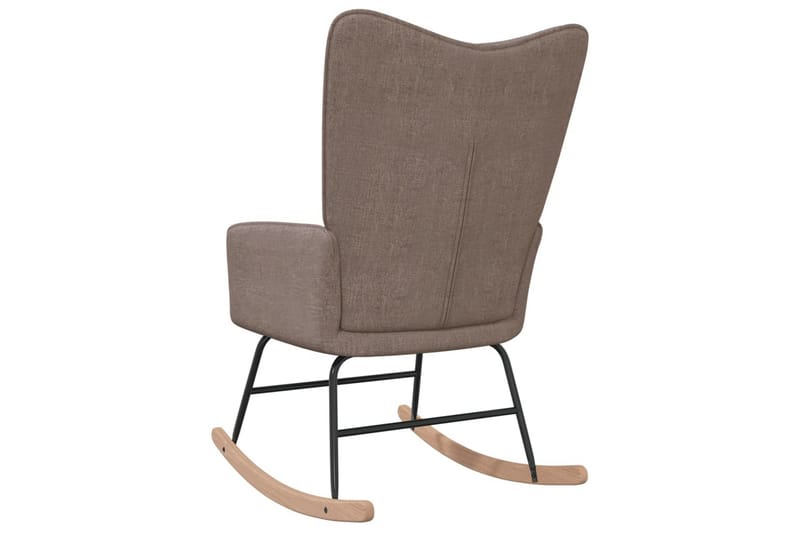 Gungstol taupe tyg - Brun - Möbler - Stolar & fåtöljer - Gungstol