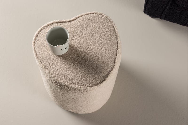 Heart Sittpuff - Beige - Möbler - Stolar & fåtöljer - Pall & puff