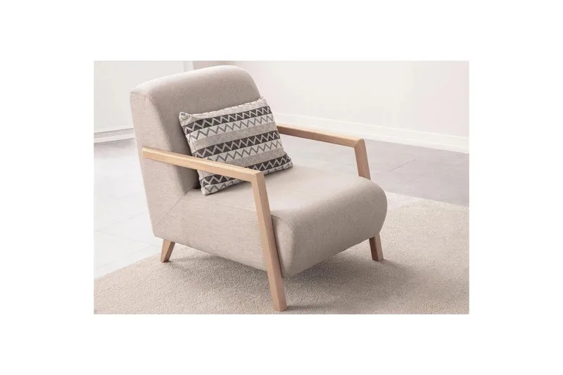 Hemi Fåtölj - Krämvit - Möbler - Stolar & fåtöljer - Fåtölj