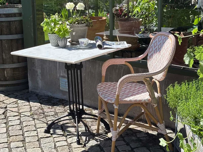 Hillerstorp Holmenäs Cafestol 2-pack - Rosa - Möbler - Stolar & fåtöljer - Karmstol