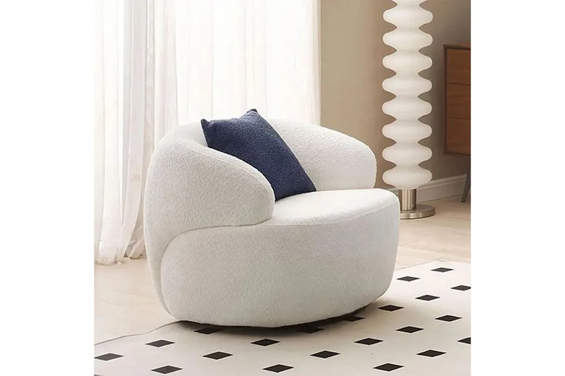 Hungirr Fåtölj - Vit - Möbler - Stolar & fåtöljer - Fåtölj