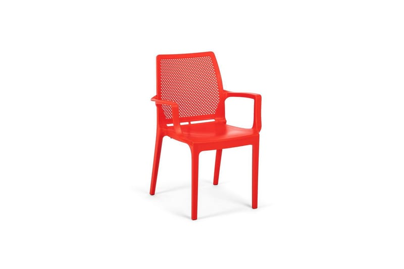 Icon Karmstol - Röd - Möbler - Stolar & fåtöljer - Matstol & köksstol