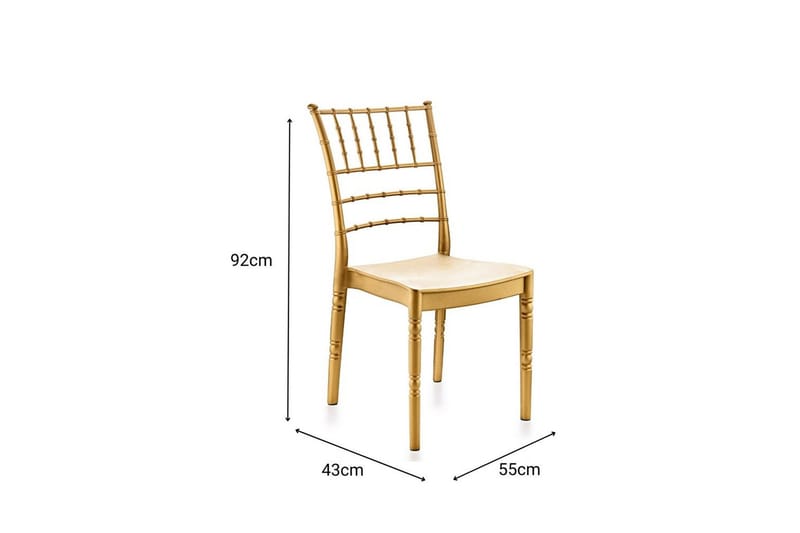 Imanje Matstol - Light Brun - Möbler - Stolar & fåtöljer - Matstol & köksstol