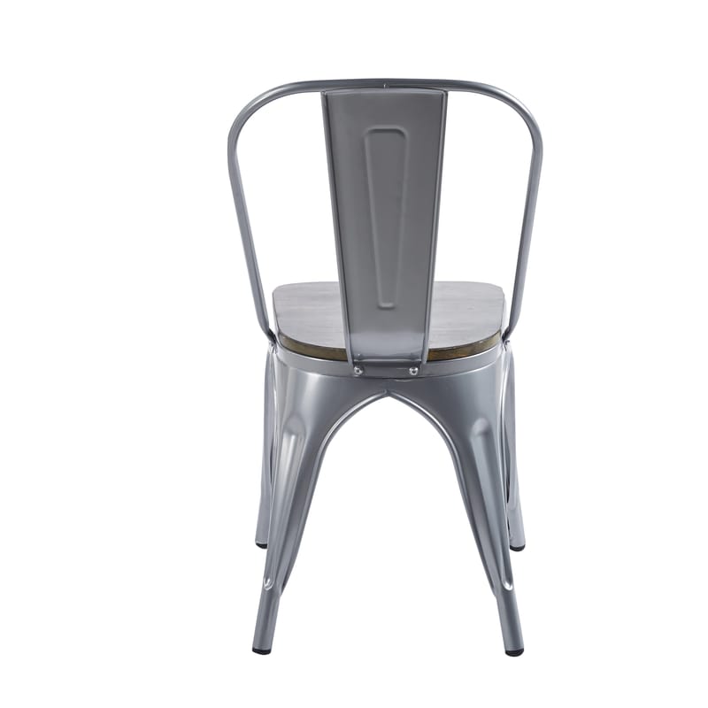 Iris matstol i metall med träsits - Möbler - Stolar & fåtöljer - Matstol & köksstol