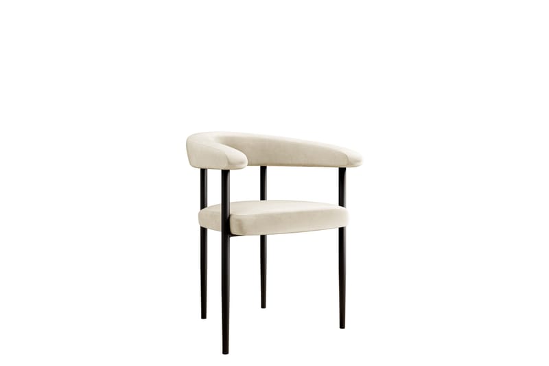 Jacklyn Karmstol, Beige/Svart