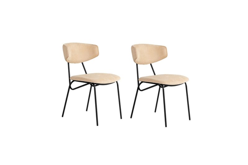 Janta Matstol - Beige/Svart - Möbler - Stolar & fåtöljer - Matstol & köksstol