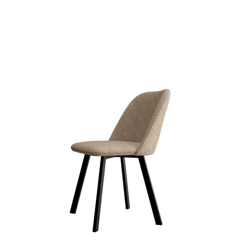 Jarlen Matstol, taupe och svart