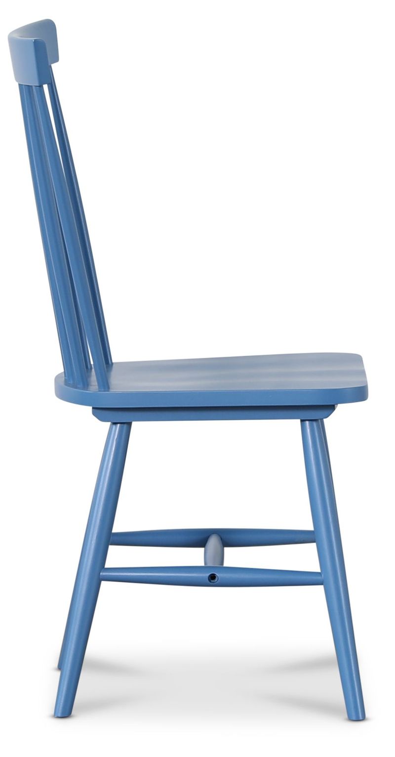 Karl blå pinnstol färgkod RAL5007 - Duvblå (RAL5007) - Möbler - Stolar & fåtöljer - Matstol & köksstol