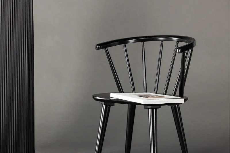 Bobby Karmstol - Svart - Möbler - Stolar & fåtöljer - Karmstol