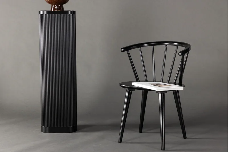 Bobby Karmstol - Svart - Möbler - Stolar & fåtöljer - Karmstol