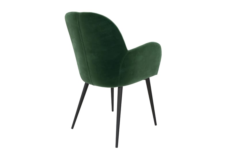 Fitz Karmstol Grön/Sammet - Dorel Home - Möbler - Stolar & fåtöljer - Karmstol