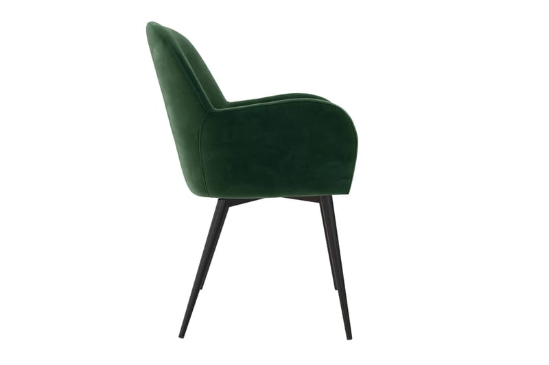 Fitz Karmstol Grön/Sammet - Dorel Home - Möbler - Stolar & fåtöljer - Karmstol