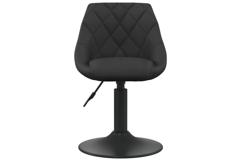 Matstol svart sammet - Svart - Möbler - Stolar & fåtöljer - Karmstol