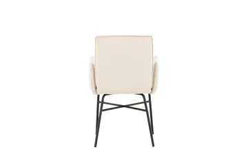 Petra Karmstol - Beige - Möbler - Stolar & fåtöljer - Karmstol