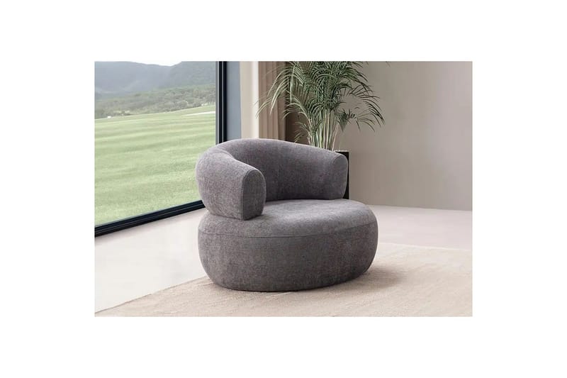 Kollumber Fåtölj - Mörkgrå - Möbler - Stolar & fåtöljer - Fåtölj