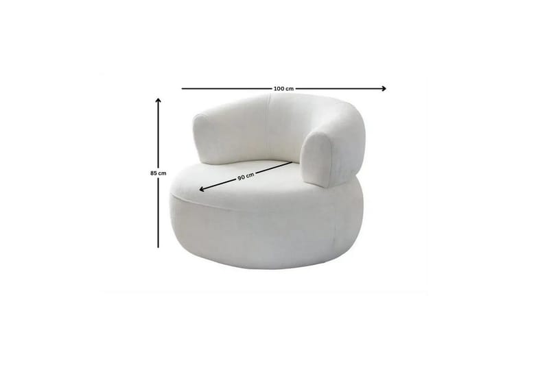 Kollumber Fåtölj - Vit - Möbler - Stolar & fåtöljer - Fåtölj