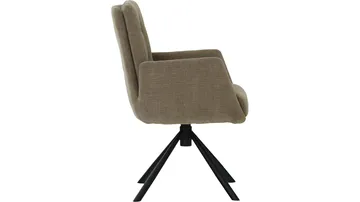 Kolren Matstol med snurrfunktion - Grå/beige - Möbler - Stolar & fåtöljer - Matstol & köksstol