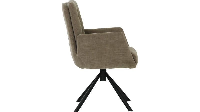 Kolren Matstol med snurrfunktion - Grå/beige - Möbler - Stolar & fåtöljer - Matstol & köksstol