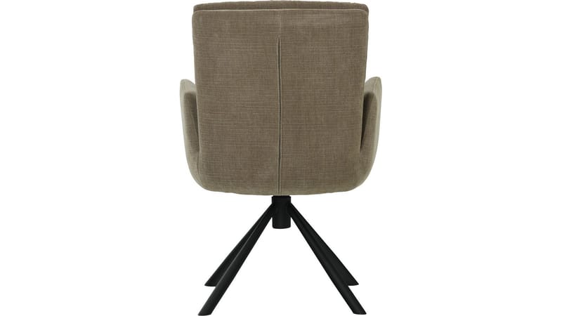 Kolren Matstol med snurrfunktion - Grå/beige - Möbler - Stolar & fåtöljer - Matstol & köksstol