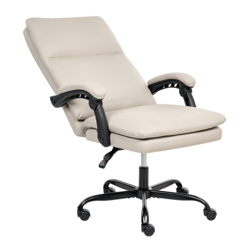 Kontorsfåtölj Serene - Ljusbeige - Möbler - Stolar & fåtöljer - Kontorsstol & skrivbordsstol