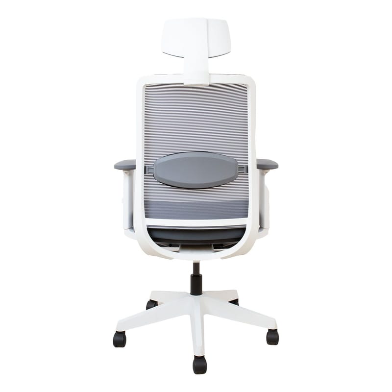 Kontorsstol Anggun - Grå med vit stomme - Möbler - Stolar & fåtöljer - Kontorsstol & skrivbordsstol