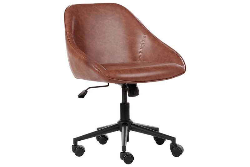 Kontorsstol Bardsdale Brun/Svart - Brun/Svart - Möbler - Stolar & fåtöljer - Kontorsstol & skrivbordsstol