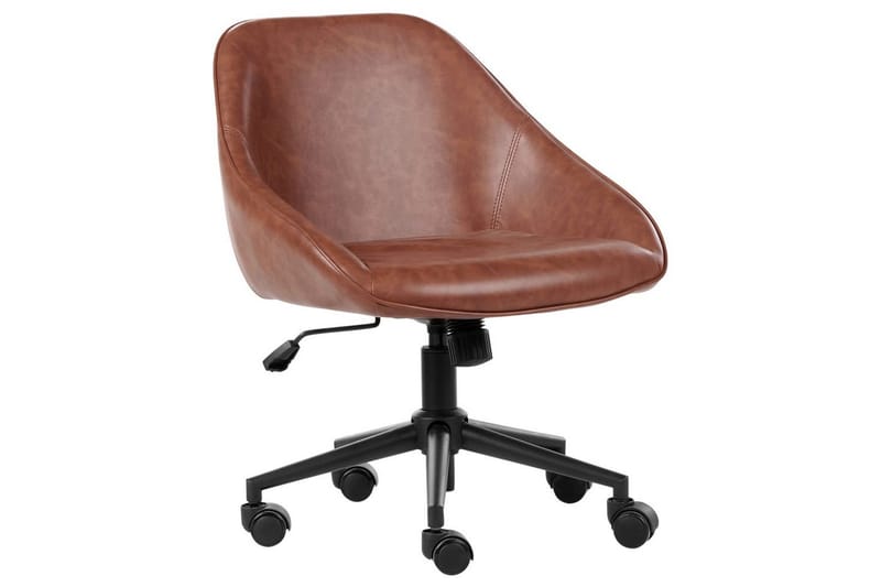 Kontorsstol Bardsdale Brun/Svart - Brun/Svart - Möbler - Stolar & fåtöljer - Kontorsstol & skrivbordsstol
