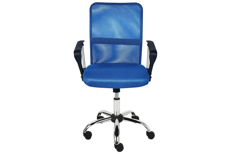 Kontorsstol Best Blå/Silver/Blå - Blå/Silver/Blå - Möbler - Stolar & fåtöljer - Kontorsstol & skrivbordsstol