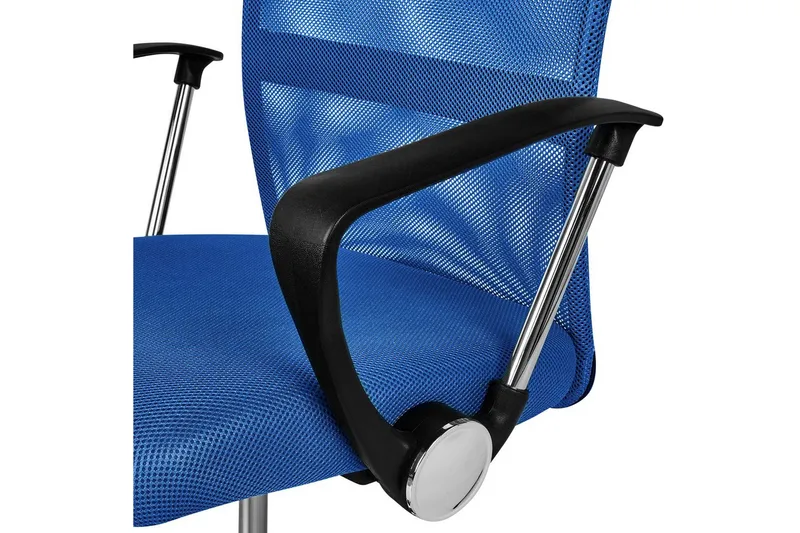 Kontorsstol Best Blå/Silver/Blå - Blå/Silver/Blå - Möbler - Stolar & fåtöljer - Kontorsstol & skrivbordsstol