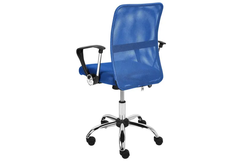Kontorsstol Best Blå/Silver/Blå - Blå/Silver/Blå - Möbler - Stolar & fåtöljer - Kontorsstol & skrivbordsstol