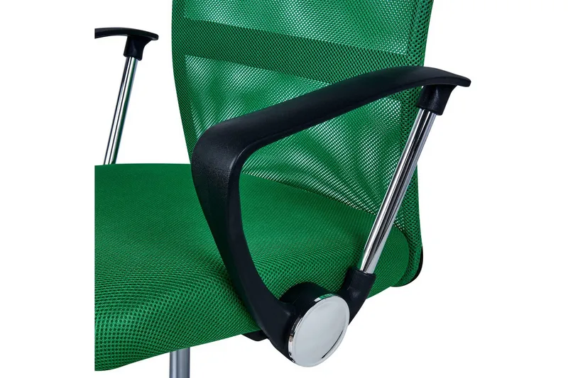 Kontorsstol Best Grön/Silver/Svart - Grön/Silver/Svart - Möbler - Stolar & fåtöljer - Kontorsstol & skrivbordsstol