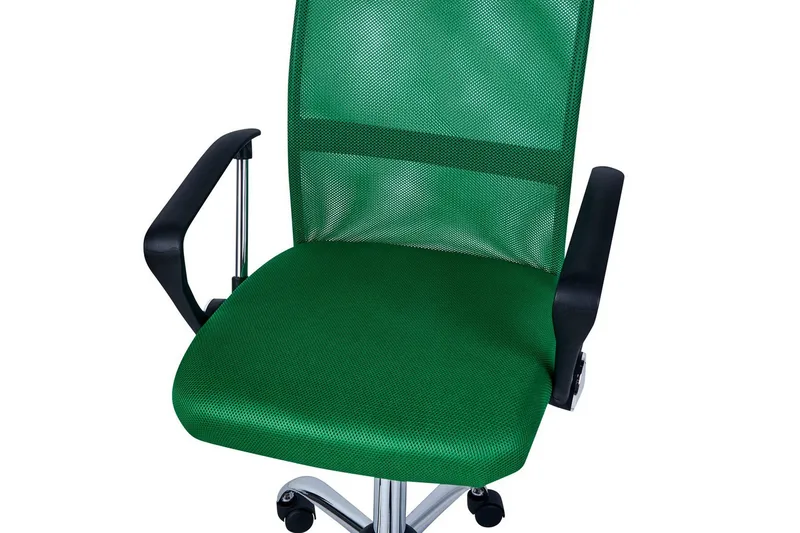 Kontorsstol Best Grön/Silver/Svart - Grön/Silver/Svart - Möbler - Stolar & fåtöljer - Kontorsstol & skrivbordsstol