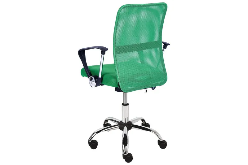 Kontorsstol Best Grön/Silver/Svart - Grön/Silver/Svart - Möbler - Stolar & fåtöljer - Kontorsstol & skrivbordsstol