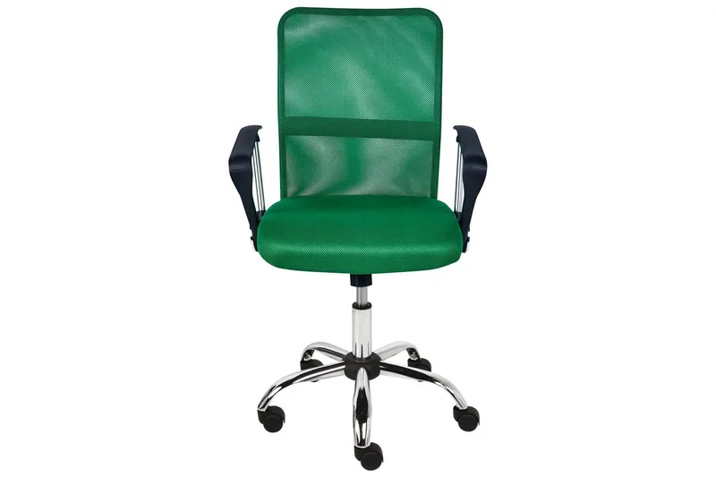 Kontorsstol Best Grön/Silver/Svart - Grön/Silver/Svart - Möbler - Stolar & fåtöljer - Kontorsstol & skrivbordsstol