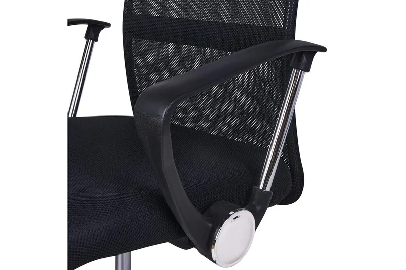 Kontorsstol Best Svart/Silver - Svart/Silver - Möbler - Stolar & fåtöljer - Kontorsstol & skrivbordsstol